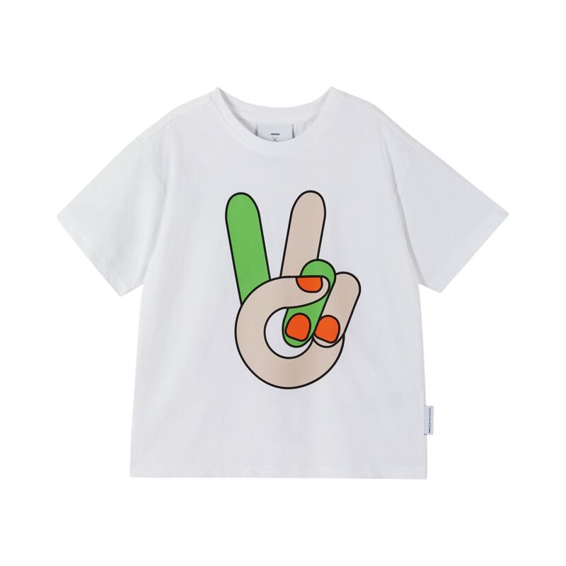 REIMA Peace Tee 5200214A White