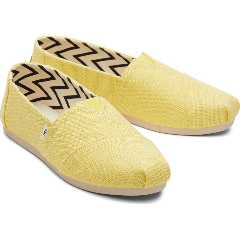 TOMS Heritage Canvas Women Alpargata Sunny Yellow