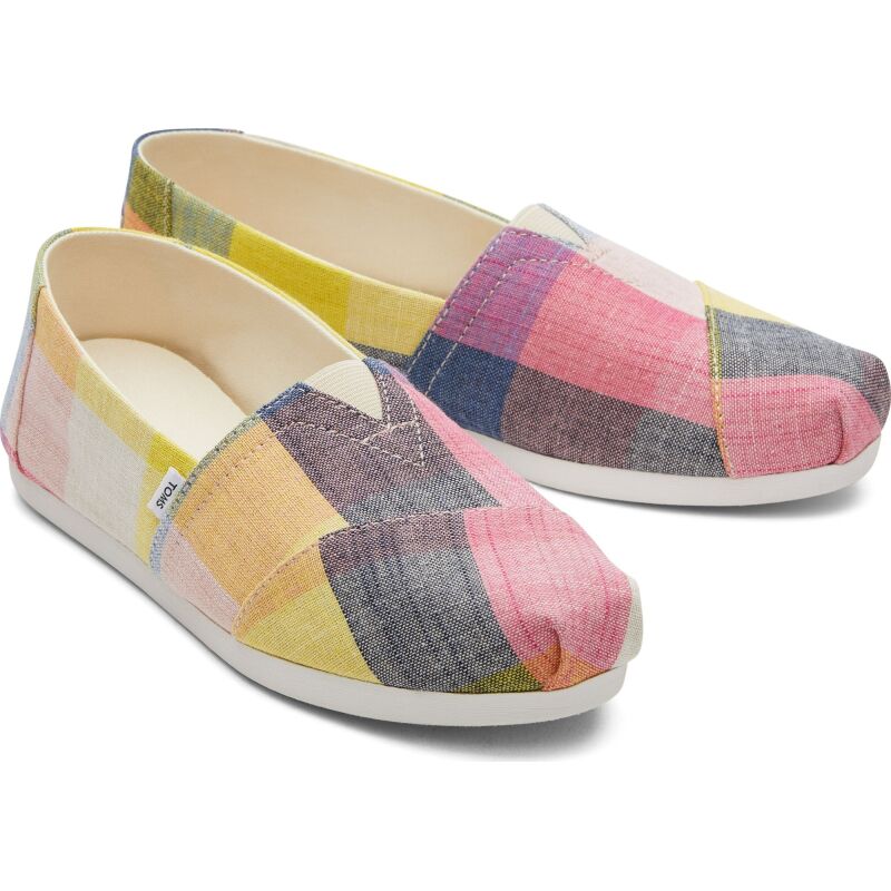 TOMS Picnic Plaid Women Alpargata Multi