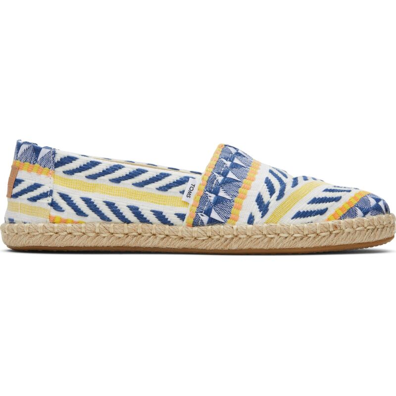 TOMS Global Jacquard Women Alpargata Rope Natural