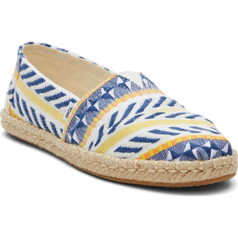 TOMS Global Jacquard Women Alpargata Rope Natural