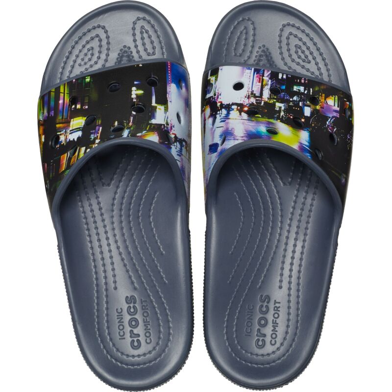 Crocs™ Classic Meta Scape Slide Black/Multi