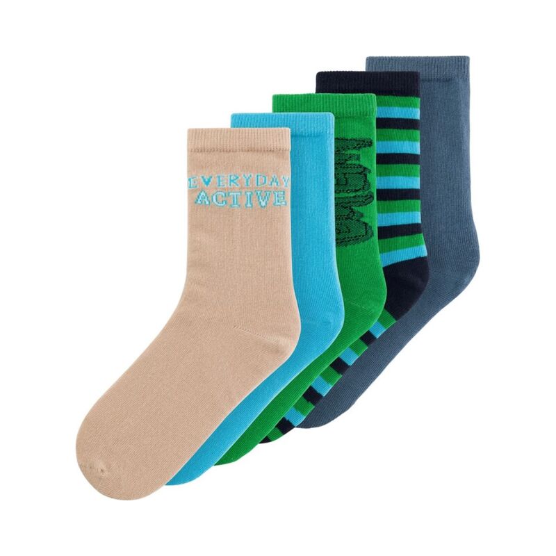 Name It 5-PACK SOCK 13218880 Bluefin