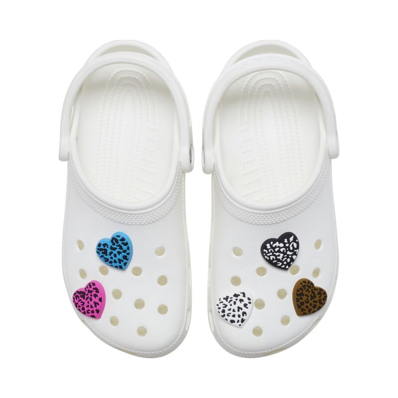 Crocs™ LEOPARD ANIMAL PRINT HEART 5 PACK G1131800-MU 