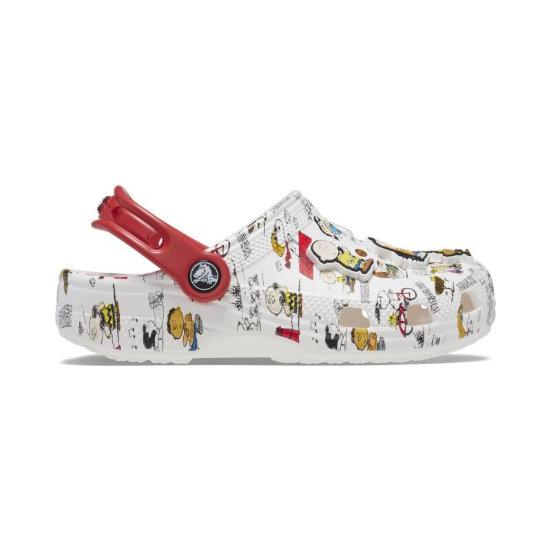 Crocs™ Peanuts Classic Clog Kid's White/Multi