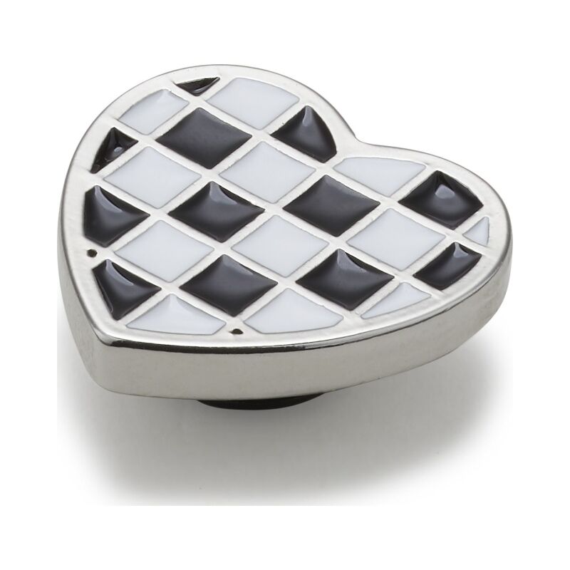 Crocs™ SILVER CHECKERBOARD HEART G1134000-MU