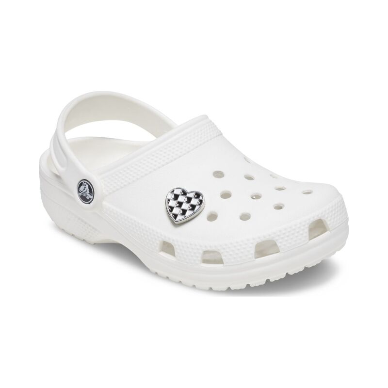 Crocs™ SILVER CHECKERBOARD HEART G1134000-MU