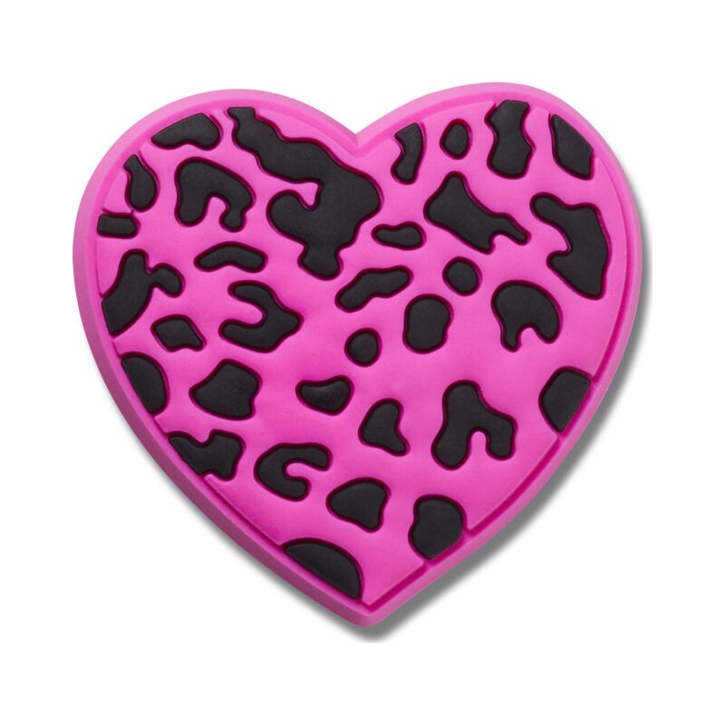 Crocs™ PURPLE CHEETAH PRINT HEART G1134300-MU