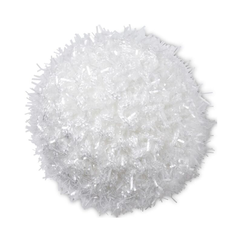 Crocs™ WHITE METALLIC PUFF BALL G1136800-MU