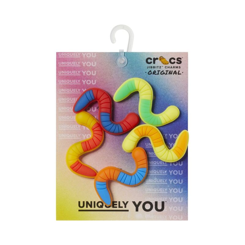 Crocs™ UV CHANGING CANDY WORMS 5 PACK G1140700-MU 