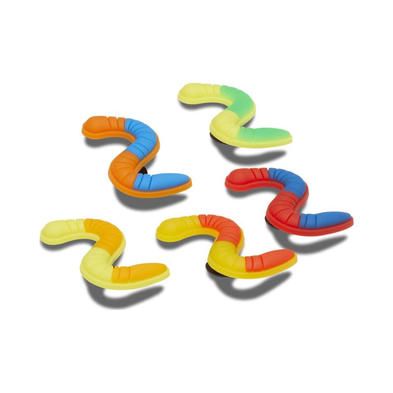 Crocs™ UV CHANGING CANDY WORMS 5 PACK G1140700-MU