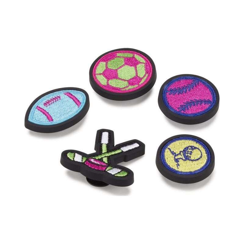 Crocs™ NEON SPORTS PATCHES 5 PACK G1140800-MU 