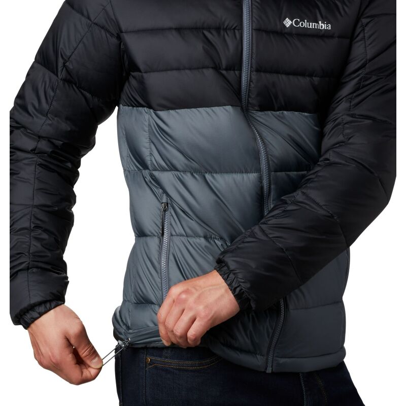 Columbia Buck Butte Insulated Hooded Jacket Graphite/ Black