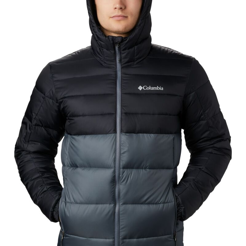 Columbia Buck Butte Insulated Hooded Jacket Graphite/ Black