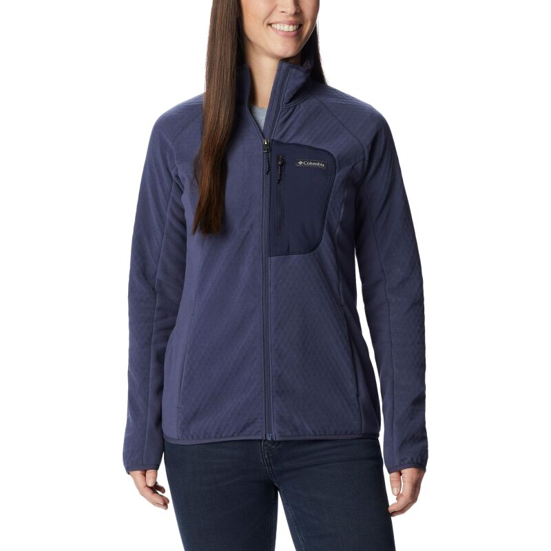 Columbia Outdoor Tracks Full Zip Women's Nocturnal, Dark