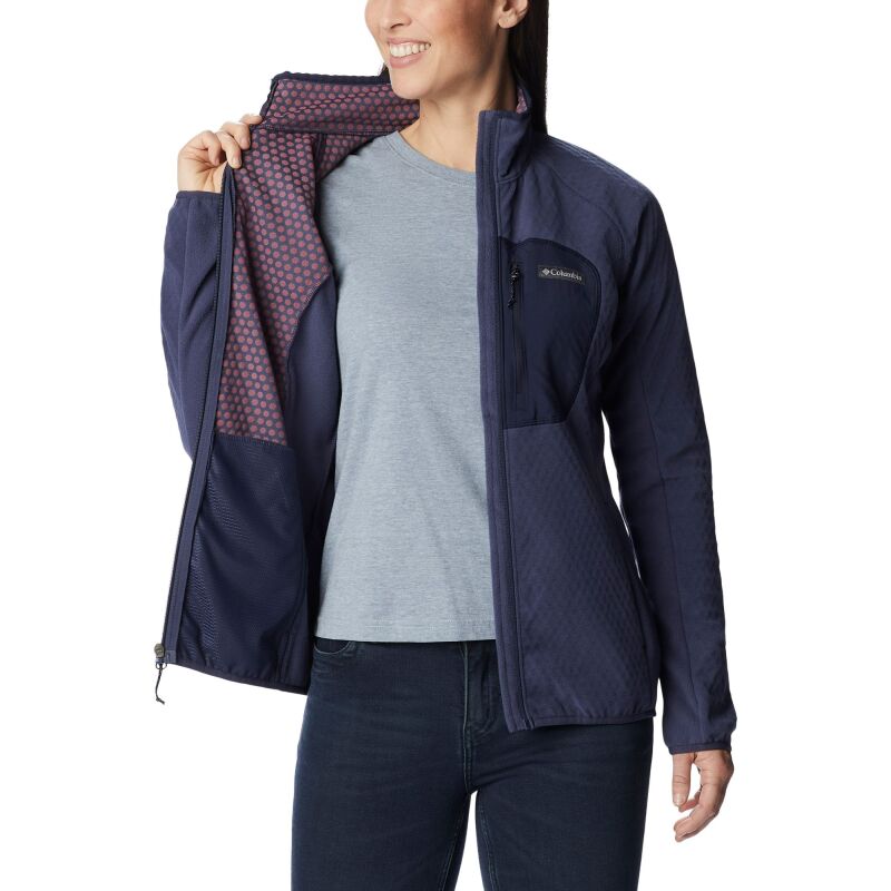 Columbia Outdoor Tracks Full Zip Women's Nocturnal, Dark