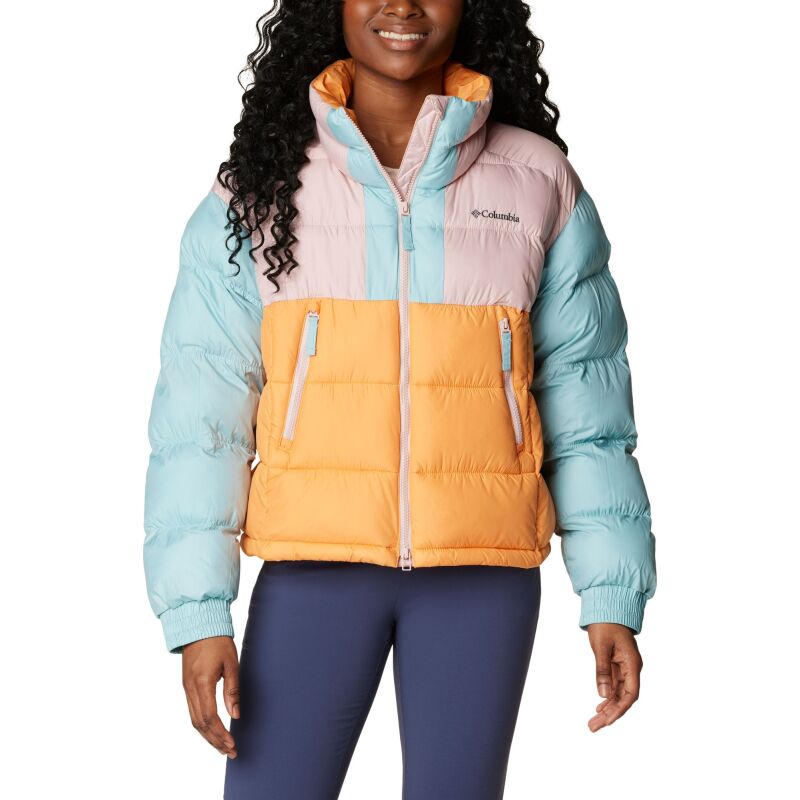 Columbia Pike Lake II Cropped Jacket Sunset Peach/Dusty Pink/Aqua