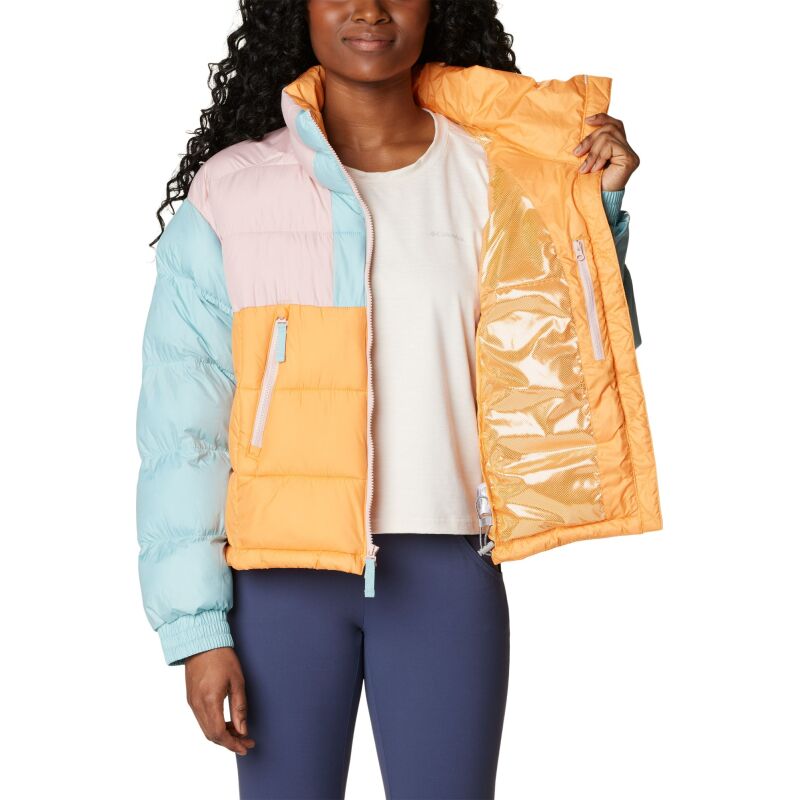 Columbia Pike Lake II Cropped Jacket Sunset Peach/Dusty Pink/Aqua