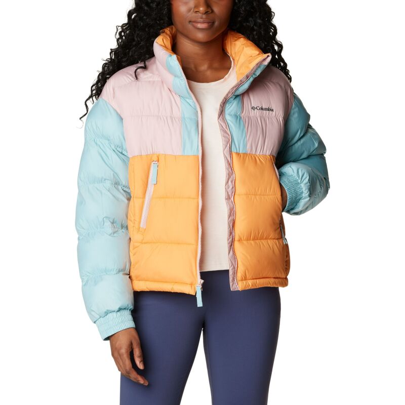 Columbia Pike Lake II Cropped Jacket Sunset Peach/Dusty Pink/Aqua