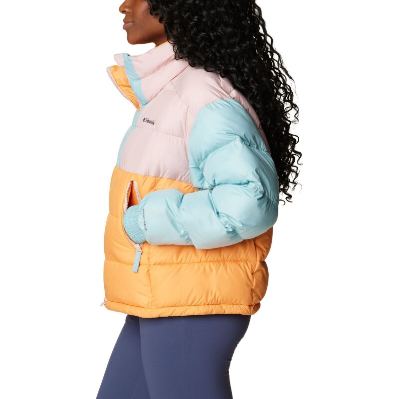 Columbia Pike Lake II Cropped Jacket Sunset Peach/Dusty Pink/Aqua