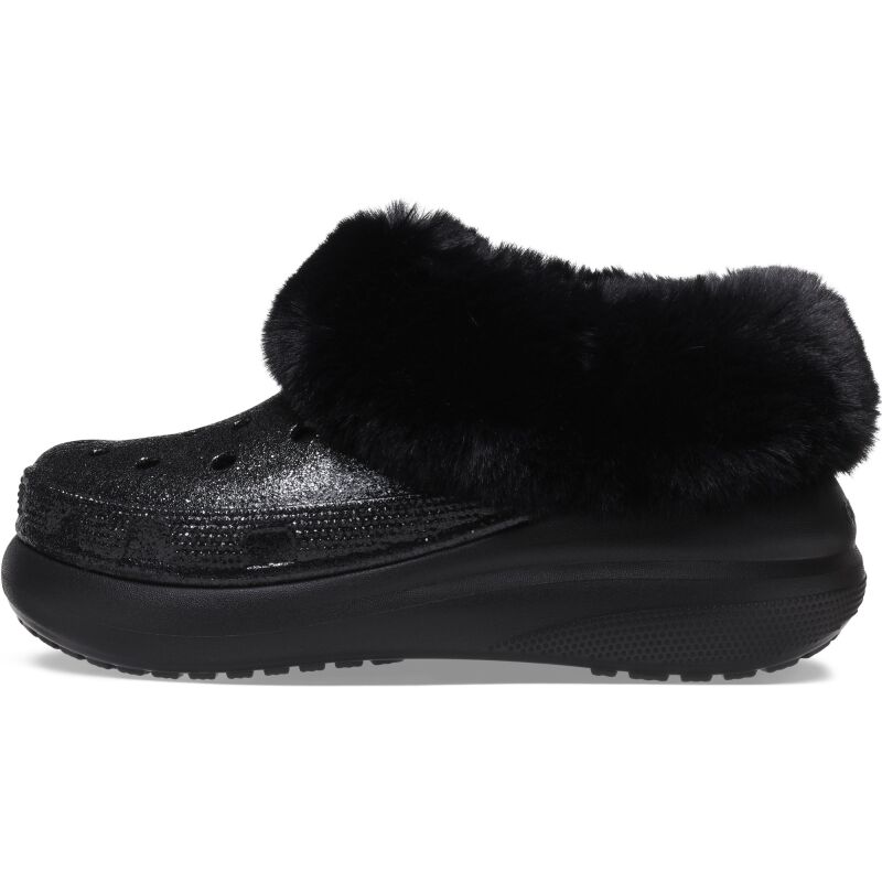 Crocs™ Furever Crush Glitter Black