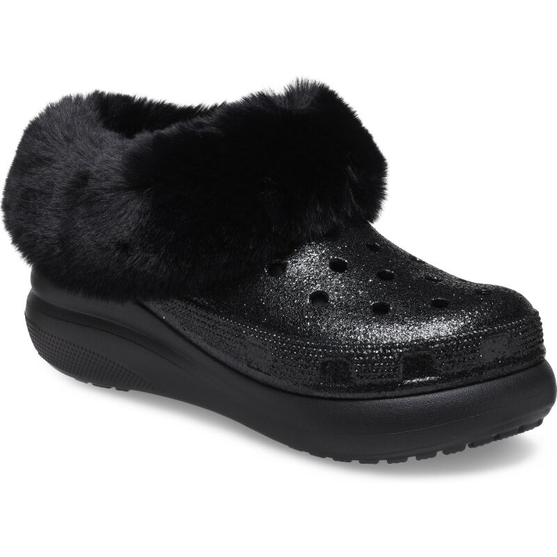 Crocs™ Furever Crush Glitter Black