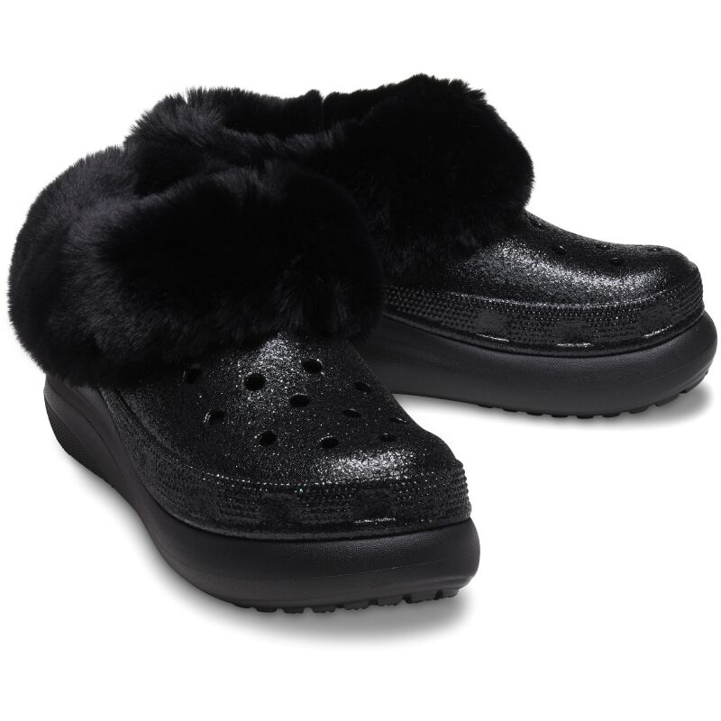Crocs™ Furever Crush Glitter Black
