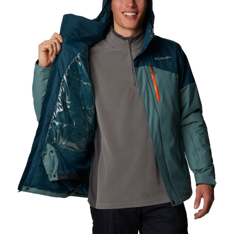Columbia Last Tracks Jacket Metal/ Night Wavy