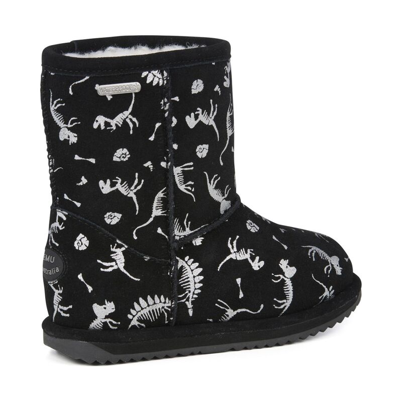 EMU Australia Reflective Dino Brumby Black