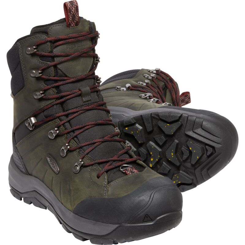 Keen Revel Iv High Polar Men's Magnet/Red Carpet