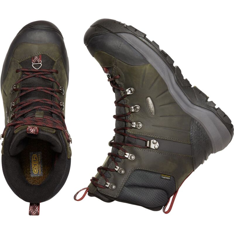 Keen Revel Iv High Polar Men's Magnet/Red Carpet