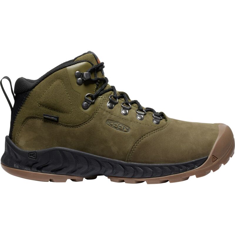 Keen Nxis Explorer Mid Wp Men's Dark Olive/Black