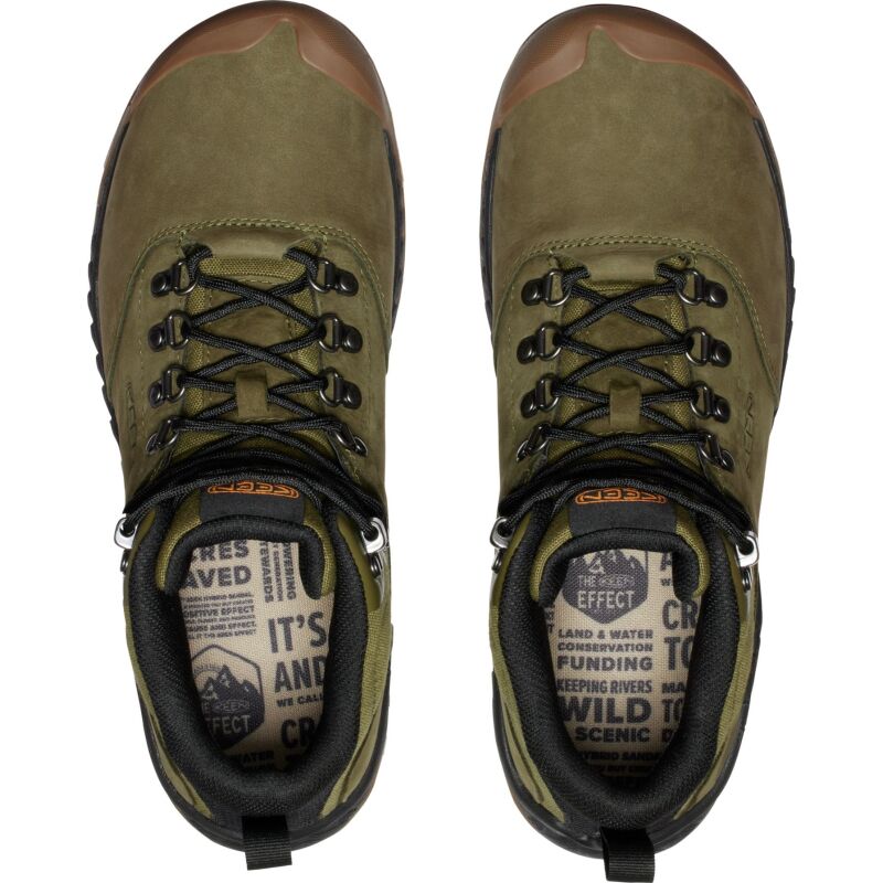 Keen Nxis Explorer Mid Wp Men's Dark Olive/Black