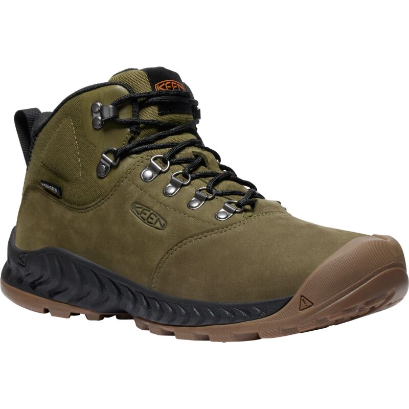 Keen Nxis Explorer Mid Wp Men's Dark Olive/Black