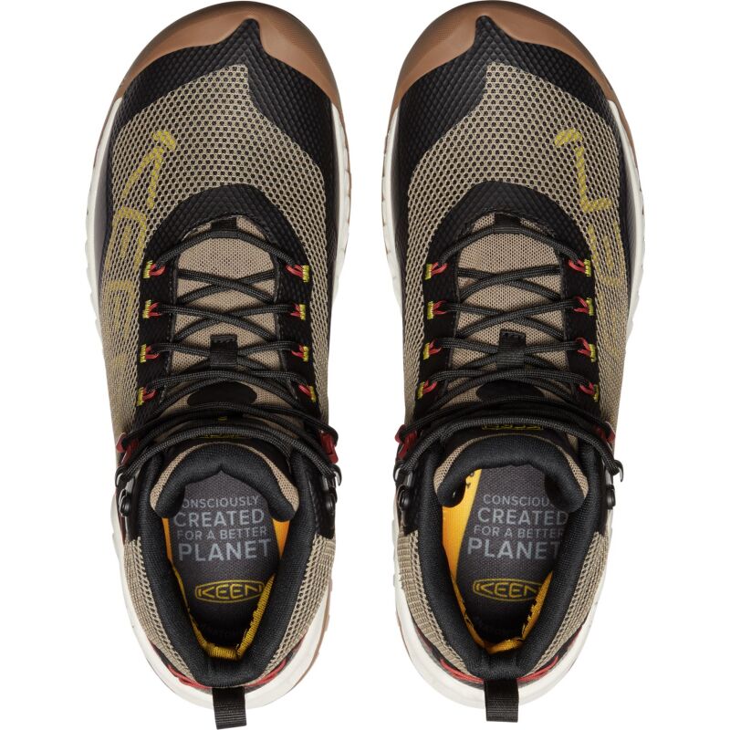 Keen Nxis Evo Mid Wp Men's 1027787 Brindle/Citronelle