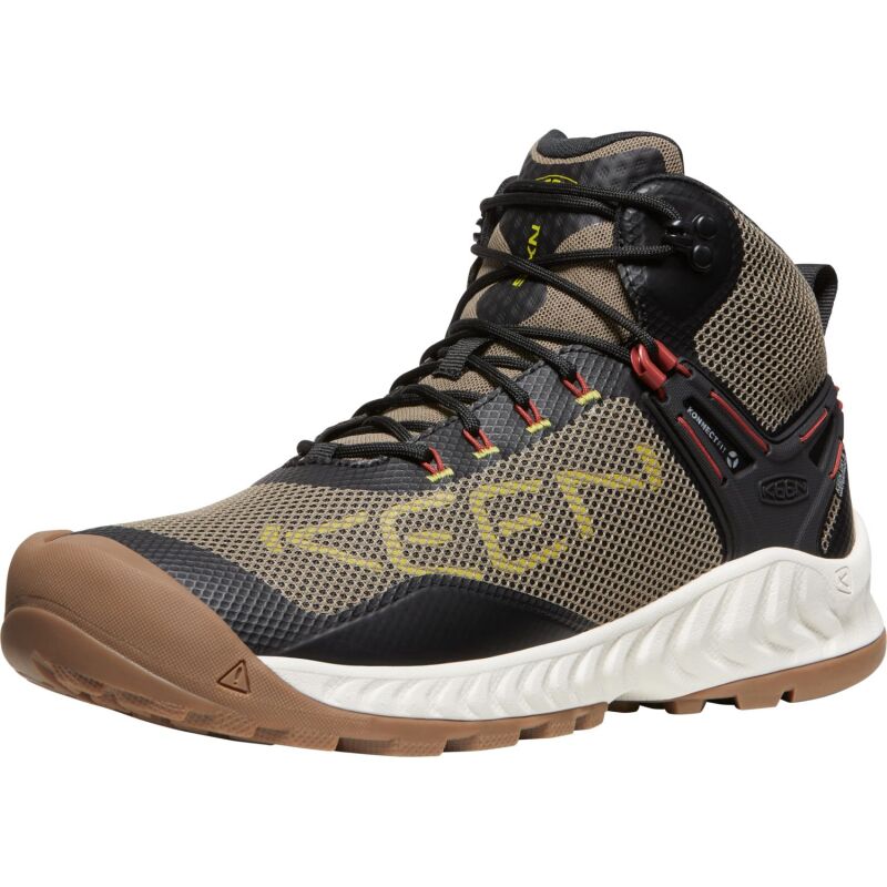 Keen Nxis Evo Mid Wp Men's 1027787 Brindle/Citronelle