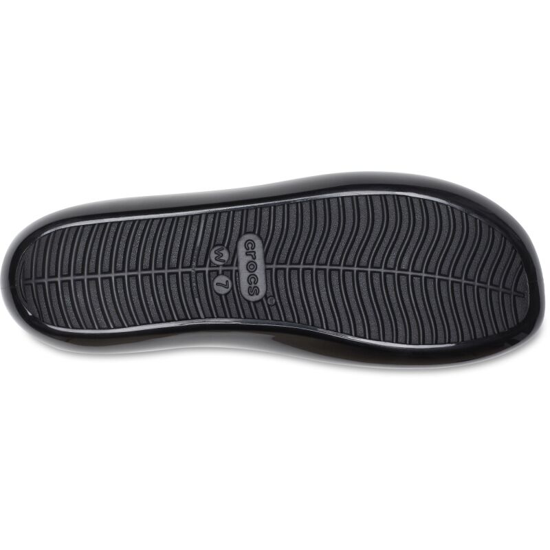 Crocs™ Brooklyn High Shine Flat Black