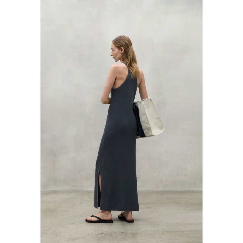 ECOALF Citrinealf Dress Woman Grey Blue