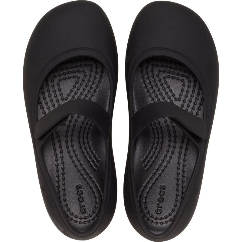 Crocs™ Brooklyn Mary Jane Flat Black