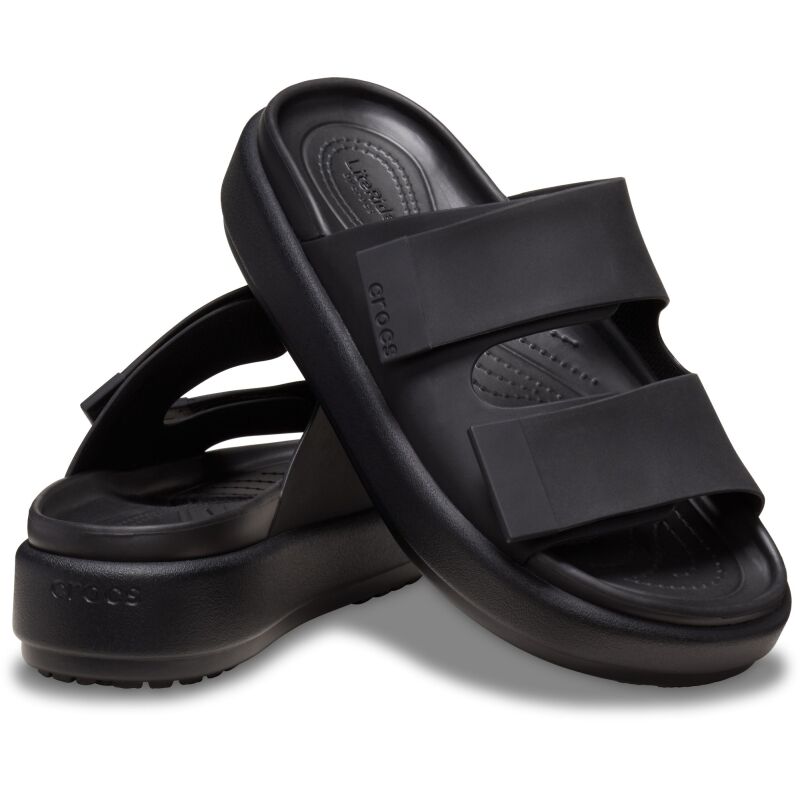 Crocs™ Brooklyn Luxe Sandal Black/Black