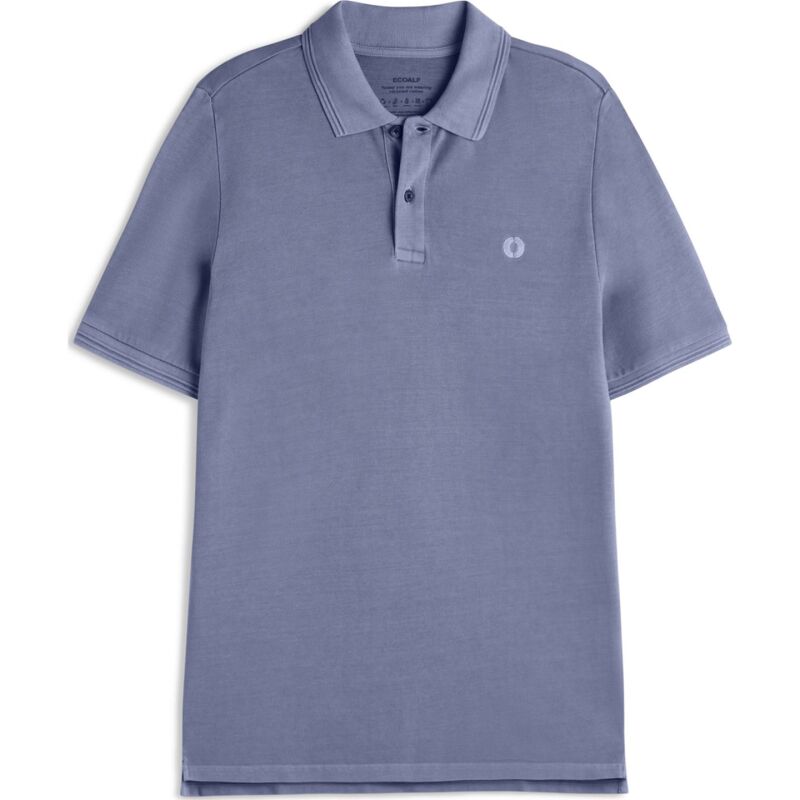 ECOALF Tanoalf Polo Man Washed Blue