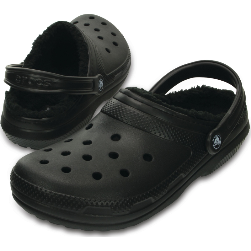 Crocs™ Classic Lined Clog Black/Black