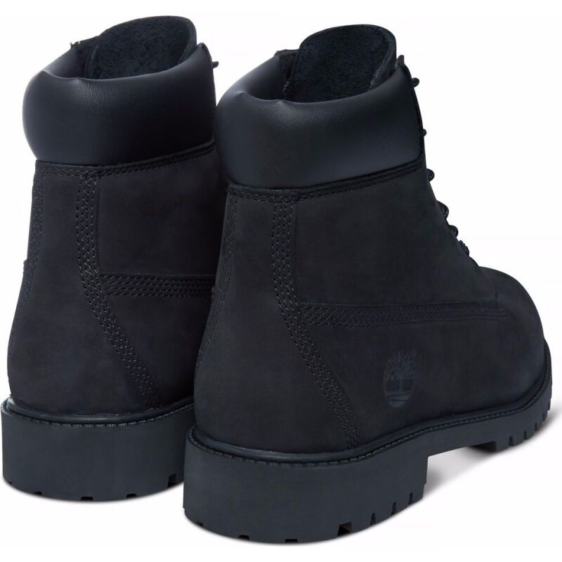 Timberland 6 In Premium Boot Junior's Black Nubuck