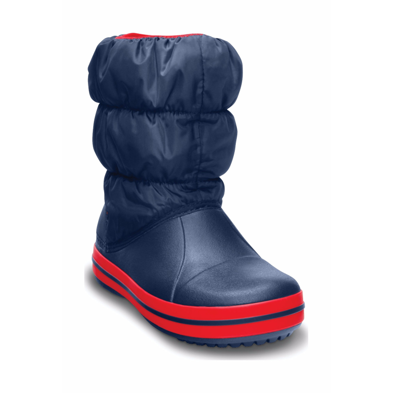 Crocs™ Kids' Winter Puff Boot Dark blue/Red