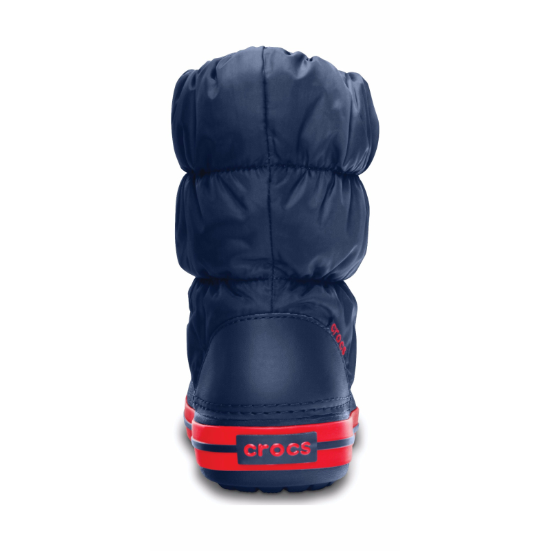 Crocs™ Kids' Winter Puff Boot Dark blue/Red