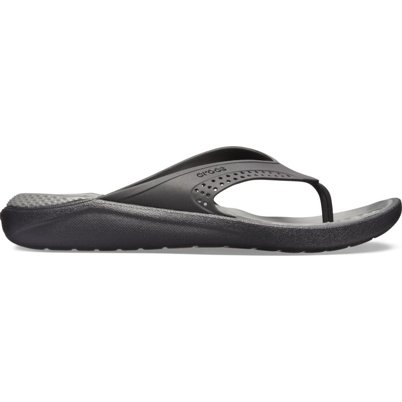 Crocs™ LiteRide Flip Black/Slate Grey