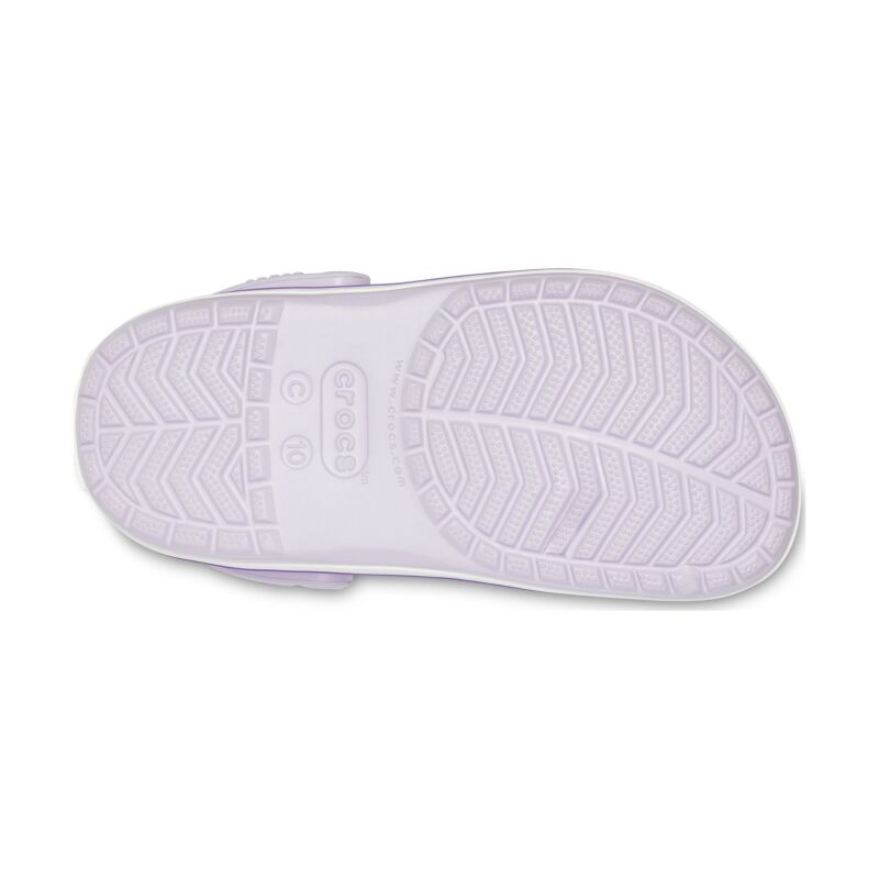 Crocs™ Kids' Crocband Clog Lavender/Neon Purple