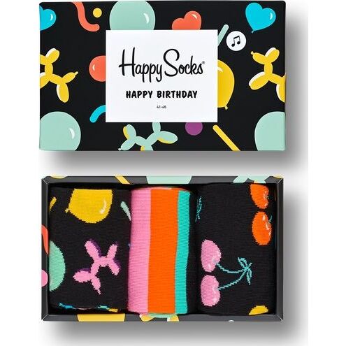 Happy Socks Balloon Animal Birthday Gift Box Multi 7300