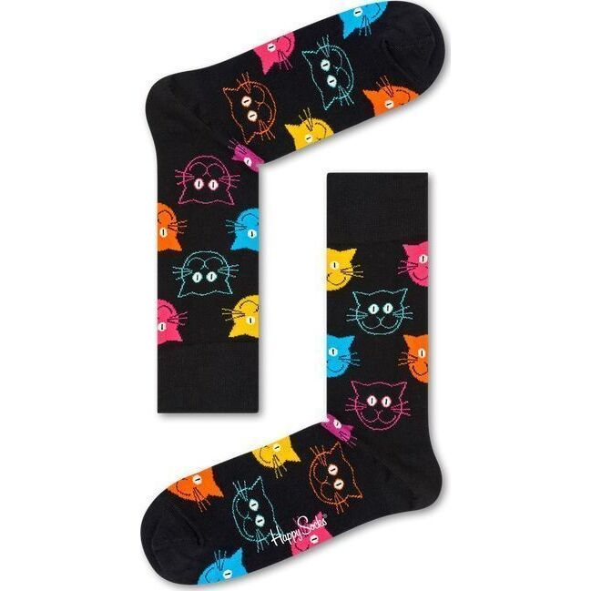 Happy Socks Cat Multi 9001