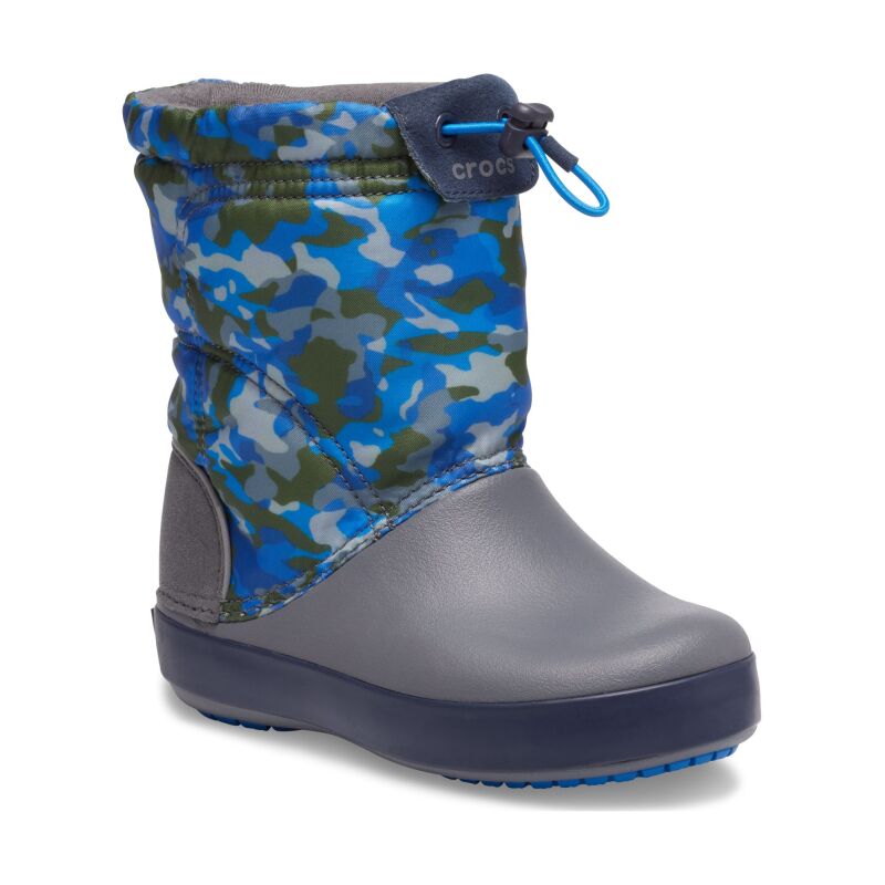 Crocs™ Crocband LodgePoint Graphic Winter Boot K Army Green/Charcoal